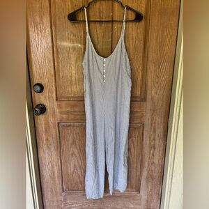 Flowy striped romper